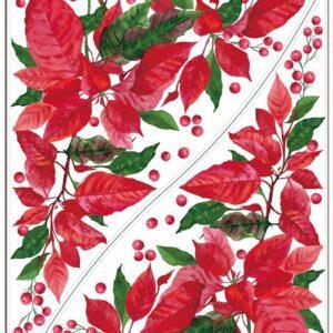 Craciunite flori-autocolant