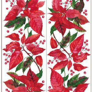 Craciunite flori-autocolant