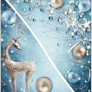 Folie geam colt cu sclipici