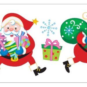 Banda geam-Mos Craciun