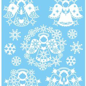 Motive Craciun-autocolant -ingeri 4